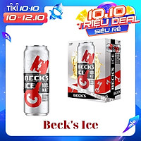 Thùng bia Beck's Ice 330ml x 24 lon