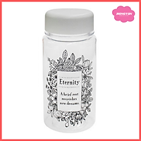 Bình đựng nước cho bé có nắp đậy chống sặc 380ml dùng cho đi học đi chơi (nhựa trong)