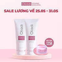 Combo 2 kem body Oliadi giúp dưỡng trắng da toàn thân 200ml tặng 1 ủ môi hồng xinh 15g