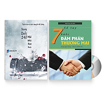 Combo 2 sách: Trung Quốc 247: Mái nhà thân thuộc (Song ngữ Trung – Việt có Pinyin) + Sổ tay 7 bước đàm phán thương mại + DVD quà tặng