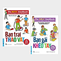 Combo Sách Kỹ Năng Sống Dành Cho Thiếu Nhi: Bạn Gái Khéo Tay ( Tái Bản ) + Bạn Trai Tháo Vát (Tái Bản) - (Cuốn Sách Bổ Ích, Sách Làm Cha Mẹ)