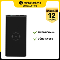 Pin sạc dự phòng không dây Polymer 10.000 mAh Type C Xiaomi Mi Wireless Power Bank Essential