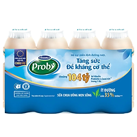 Big C - Lốc 4 sữa chua Probi ít đường 130ml - 03521