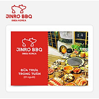 Jinro BBQ - Buffet Bữa Trưa Trong Tuần (1 người)