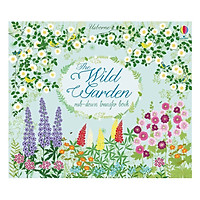Usborne The Wild Garden rub-down transfer book