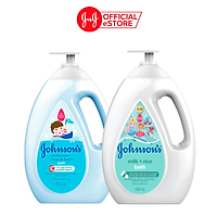 Bộ 2 Chai Sữa Tắm Johnson's Baby Cho Bé - Milk Rice & Active Fresh - Dung Tích 1000mlx2