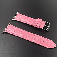 Dây đeo cho Apple Watch 38mm / 40mm / 42mm / 44mm Da họa tiết cá sấu Hàng Chính Hãng PhanhDuong