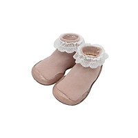 Giày bún tập đi dạng tất cao cổ đế cao su chống trượt cho bé gái- phong cách Hàn Quốc Comfybaby GG003