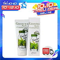 Sữa Rửa Mặt Trà Xanh Làm Trắng - Giảm Mụn Holikey Green Tea Fresh Cleansing Foam