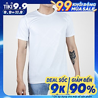 Áo Thun Nam Họa Tiết Dập Vân Phông Trơn Basic Unisex Thun Thể Thao Form Rộng Thoáng Mát Cao Cấp Big Sport
