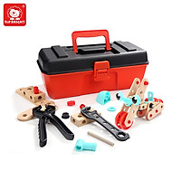 Bộ Đồ Chơi Xây Dựng TOP BRIGHT Dành Cho Trẻ Em Giáo Dục Tự Làm Sáng Tạo Bằng Gỗ Cho Trẻ Mới Biết Đi 3 Tuổi