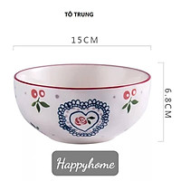 BỘ SƯU TẬP CÁC SẢN PHẨM BÁT ĐĨA HỌA TIẾT CHERRY