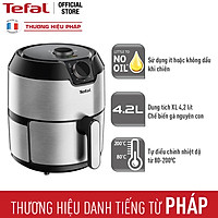 Nồi chiên không dầu Tefal EY201D15 - 4.2L - Vỏ thép không rỉ - Công nghệ luân chuyển khí nóng 3D không cần trở - Hàng chính hãng