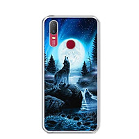 Ốp lưng điện thoại Vivo Y11 - Silicon dẻo - 0485 Wolf04 - Hàng Chính Hãng