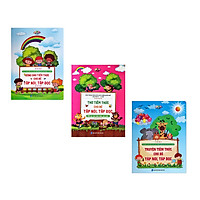 Combo 3 cuốn Đồng dao, thơ, truyện tiềm thức cho bé tập đọc tập nói