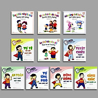 Combo Siêu nhân thoát hiểm (6q) và Kỹ năng trong sinh hoạt 2 (4q)