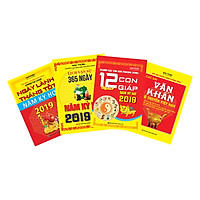 Combo Lịch Vạn Sự, 12 Con Giáp, Văn Khấn, Ngày Lành Tháng Tốt (4 Cuốn)