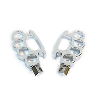 Bộ để chân cho xe máy kiểu dáng thời trang có thể điều chỉnh Motorcycle Flying Knuckle Footrests