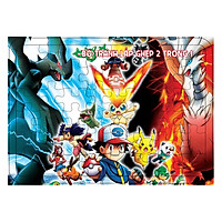 Bộ Tranh Lắp Ghép 2 Trong 1 – Bé Tự Tô Màu 38