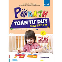POMath-Toán tư duy cho trẻ em tập 2-Sách học toán tư duy toán- Toán tư duy cho trẻ em từ 4 – 6 tuổi-Mcbooks