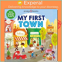 Sách - My First Places: My First Town : A Flap Book by Roger Priddy (paperback)