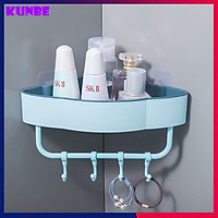 Giá Góc, Kệ Góc Treo Tường Nhựa ABS Hình Đám Mây KUNBE Độc Đáo, Dán Tường Bằng Miếng Dính Cường Lực Siêu Chắc (Không Phải Khoan) Cho Nhà Tắm, Nhà Vệ Sinh, Nhà Bếp Thêm Gọn Gàng - Tặng Kèm Miếng Rửa Bát Silicon