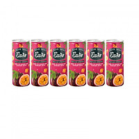 Lốc 6 lon Nước Ép Chanh Dây Ezos Sasco (240ml)