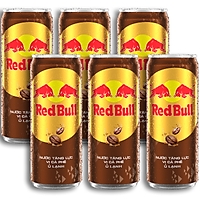 Lốc 6 Lon Red Bull Nước Tăng Lực Vị Cà Phê Ủ Lạnh
(250ml x 6 Lon)