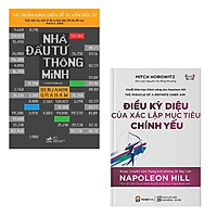 Combo 2 cuốn sách Kĩ Năng Làm Việc : Nhà Đầu Tư Thông Minh (Tái Bản 2020) + Điều Kỳ Diệu Của Xác Lập Mục Tiêu