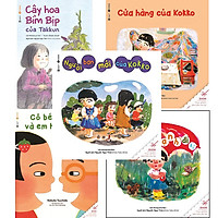 Bộ sách Ehon về các bạn nhỏ đáng yêu: Cửa Hàng Của Kokko – Mưa Ơi Tạnh Đi – Người Bạn Mới