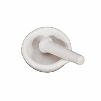 6ML Mini Porcelain Mortar and Pestle Mixing Grinding Bowl Set DIY Tool Porcelain Crush Grind Mortar Pestle Kitchen