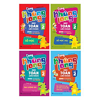Combo Cùng Khủng Long Học Toán Siêu Đẳng Lớp 2 (Tặng Kèm Sổ Tay Ma Thuật A4)