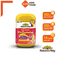 Kẹo Dẻo Cho Bé Nature's Way Kids Smart Vita Gummies Multi Vitamin For Fussy Eaters Kích Thích Ăn Ngon 60 Viên