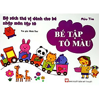 Bé Tập Tô Màu – Màu Tím