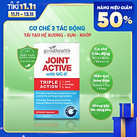 Viên Sụn Khớp Goodhealth Joint Active - Với UC2 Tái Tạo Và Duy Trì Sụn Khớp - Giúp Khớp Khỏe Dễ Dáng Vận Động – 100% Chính Hãng Từ New Zealan