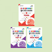 combo ôn luyện thi trắc nghiệm THPT quốc gia năm 2019 khối A: Toán – lý – hóa