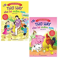 Combo Thơ Hay Cho Bé Mầm Non – Tập 1 Và 2 (Tái Bản 2019) (Bộ 2 Tập)