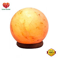Đèn Đá Muối Himalaya Chế Tác Hình Cầu