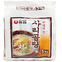 Combo 5 Gói Mỳ Bò Jinkuk Sarigom Nongshim Hàn Quốc (110 gam/ gói)