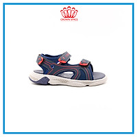 Dép Quai Hậu Bé Trai Đi Học Crown Space Cao Cấp CRUK542 Size 24-32 cho bé 5-14 Tuổi