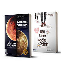 Bộ 2 Cuốn Sách Thấu Hiểu Người Mình Yêu: Đàn Ông Sao Hỏa, Đàn Bà Sao Kim Và Nội Tình Của Ngoại Tình - Tại Sao Đàn Ông Thích Tinh Dục Phụ Nữ Cần Tình Yêu