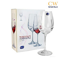 Ly Pha Lê Tiệp Uống Rượu Vang Crystalex Turbulence 550ml Red Wine