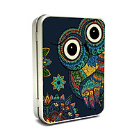 Hộp thiếc Vintage Box - Owl 1