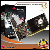 Card Màn Hình VGA AFOX GT710 Card Đồ Họa 2G Rời Cho Máy Tính PC hàng chính hãng