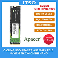 Ổ cứng SSD Apacer 256GB AS2280P4 M.2 PCIe NVMe Gen 3x4 - Hàng chính hãng