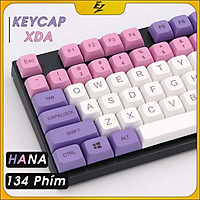 Keycap XDA Hana Thick PBT Dyesub Bộ Nút Cho Bàn Phím Cơ 134 Phím Của EZPC