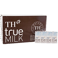 Thùng sữa tươi tiệt trùng Sô cô la TH True Milk 180mlx48