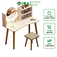 Bàn Trang Điểm Cho Các Cô Nàng Yêu Phong Cách Bắc Âu Thương Hiệu IGEA (Không Bao Gồm Ghế)