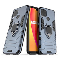 Ốp lưng dành cho Realme C15 iron man chống sốc kèm iring