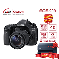 Máy ảnh Canon EOS 90D KIT 18-55mm - Hàng Chính Hãng Lê Bảo Minh